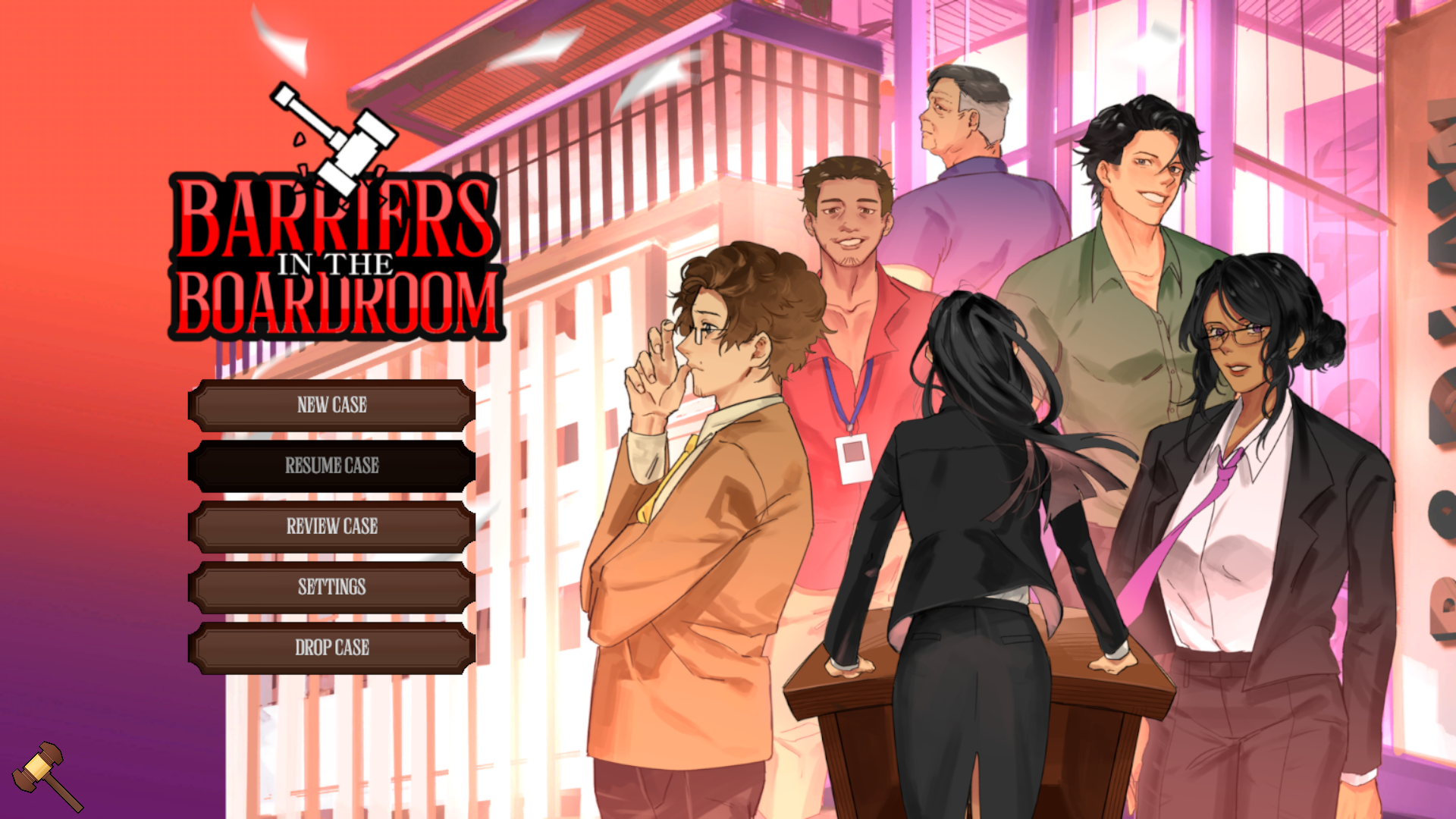 Barriers in the Board Room gameplay screenshot